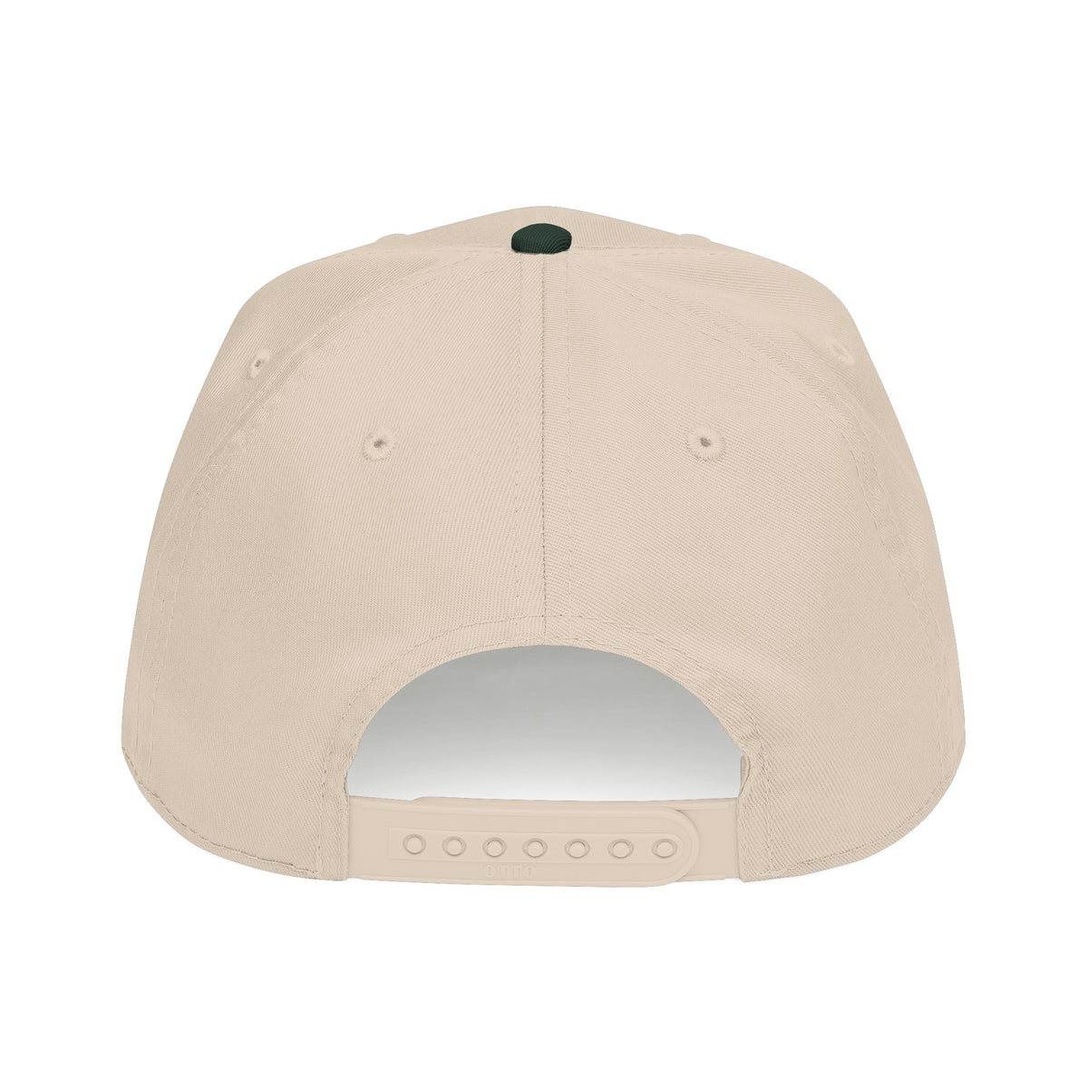 Southern Grace Embroidered Baseball Cap — Two-Tone Forest Green Vintage Logo